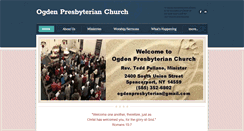 Desktop Screenshot of ogdenpresbyterian.org