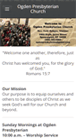 Mobile Screenshot of ogdenpresbyterian.org