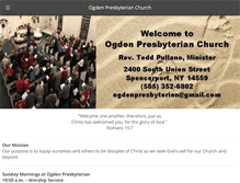 Tablet Screenshot of ogdenpresbyterian.org